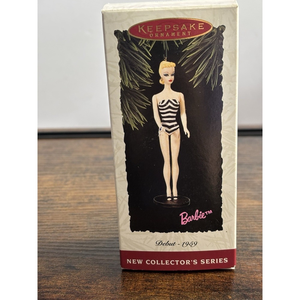 Hallmark Keepsake 1994 Barbie Debut 1959 Ornament Collectible New Collectors Ser